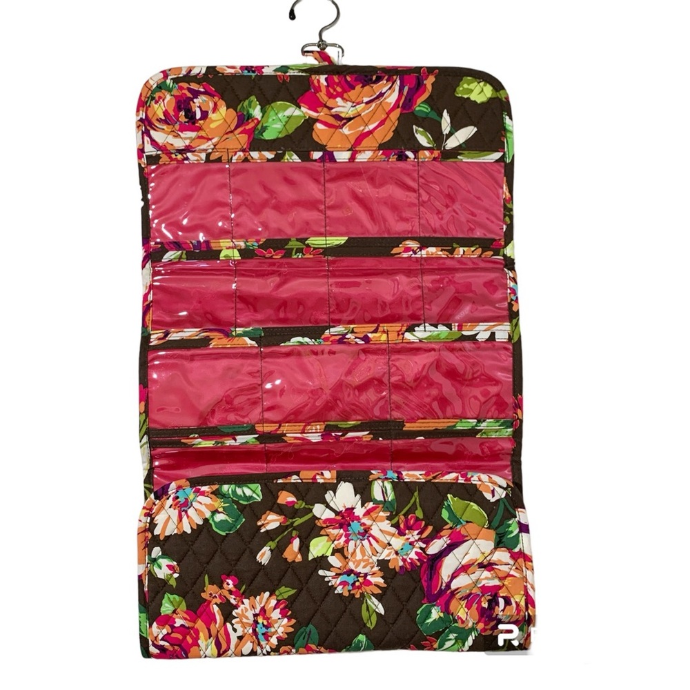Vera Bradley English Rose Travel Jewelry Organizer
